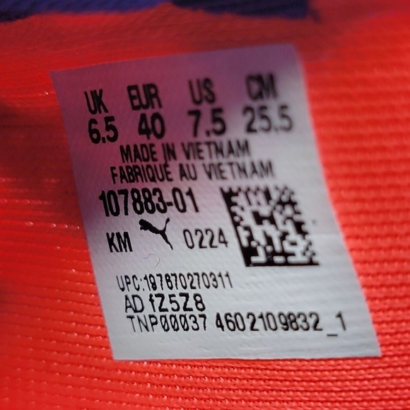 Puma Men’s Ultra 5 Ultimate MxSG 107883-01 Football Soccer Cleats Size 7.5 New main image 9